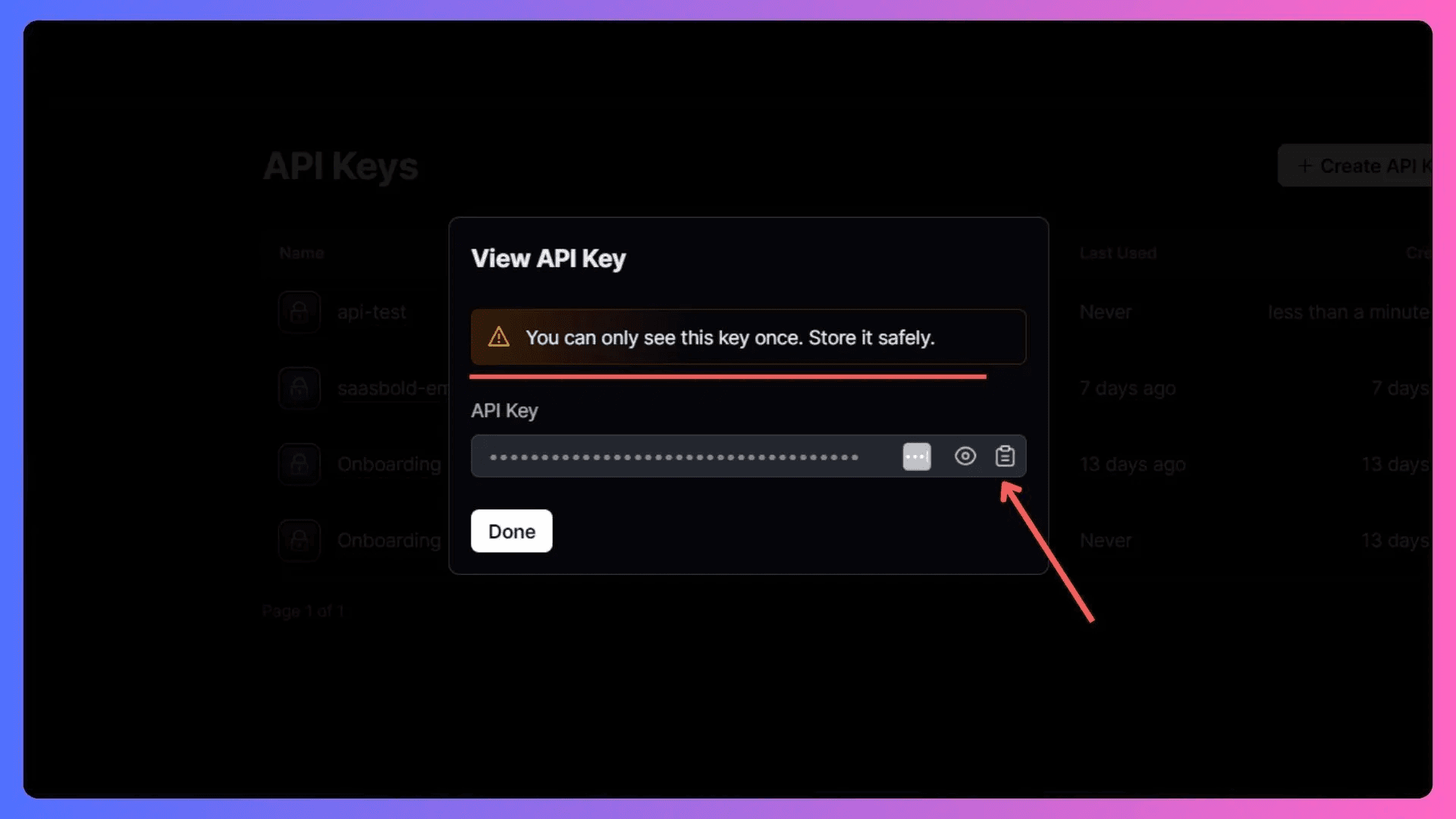 Resend - API Key