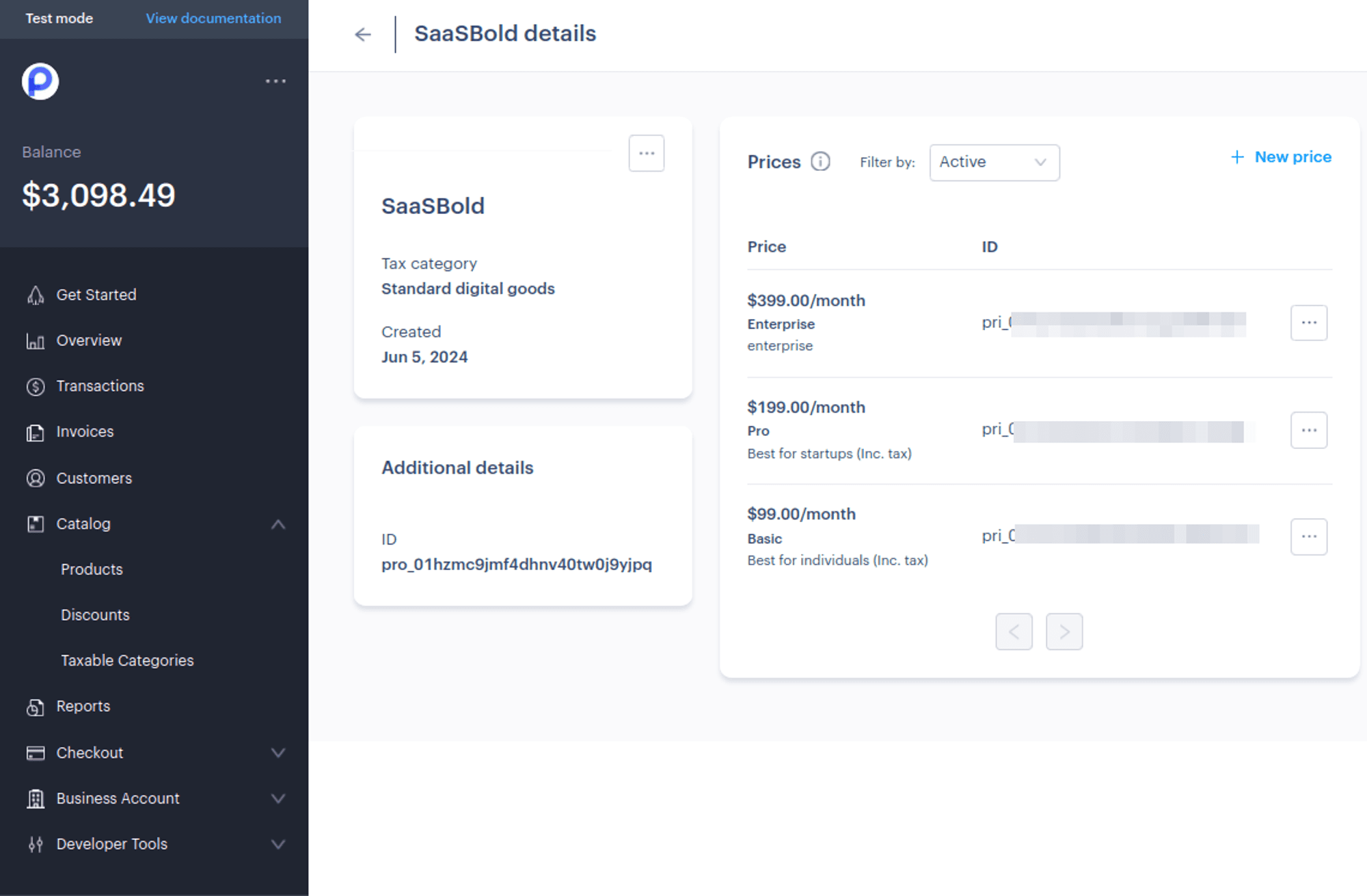 Paddle - Pricing Details