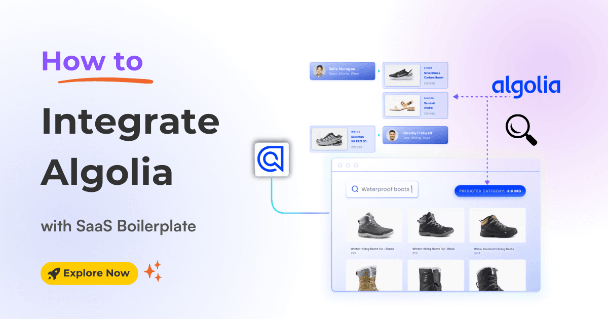 How to integrate Algolia with SaaS Boilerplate and Template